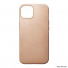 iPhone 14 Kuori Modern Leather Case Natural