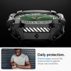 Samsung Galaxy Watch Ultra Ranneke ja kotelo Rugged Armour Pro Matte Black
