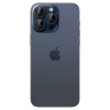 iPhone 15 Pro/iPhone 15 Pro Max Kameran linssinsuojus GLAS.tR EZ Fit Optik Pro 2-pakkaus Blue Titanium
