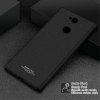 Airbag till Sony Xperia L2 Suojakuori TPU-materiaali-materiaali Extra Skyddande Hörn Sandtextur Musta