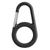 AirTag Pidike Secure Holder with Carabiner Musta