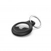 AirTag Pidike Secure Holder with Keyring Musta