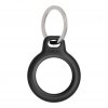 AirTag Pidike Secure Holder with Keyring Musta