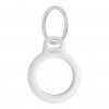 AirTag Pidike Secure Holder with Keyring Valkoinen