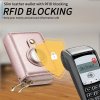 AirTag Lompakko RFID Block Vaaleanpunainen