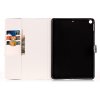 Apple iPad 9.7 Suojakotelo Tryck Chevron och Ugglevänner
