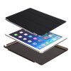 Apple iPad 9.7 Kotelo Kaksidelat Smart Vikbart Musta