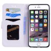 Apple iPhone 6/6S Suojakotelo Enhörning PU-nahka TPU-materiaali-materiaali Valkoinen