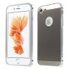 Apple iPhone 7/8/SE MobilSuojakuori Metalbumper Baksida Kovamuovi Hopea