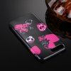 Apple iPhone 7/8 Plus MobilSuojakuori DöSuojakuorilar Vaaleanpunainen Hjärtan Glitter