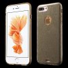 Apple iPhone 7/8 Plus MobilSuojakuori TPU-materiaali-materiaali Kovamuovi 3 in 1 Glitter Keltainend