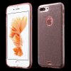 Apple iPhone 7/8 Plus Kuori Kovamuovi Kolme yhdessä Kimallus Vaaleanpunainen