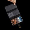 Apple iPhone X/Xs Kotelo 12 kpl korttitaskuja Irrotettava Kuori Musta