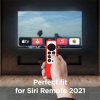 Apple TV Remote (gen 2)/AirTag Kuori Neljäkäskuvio Punainen