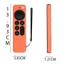 Apple TV Remote (gen 2) Kuori Hand Strap Oranssi