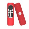 Apple TV Remote (gen 2) Kuori Silikoni Punainen