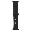 Apple Watch 38/40/41mm Ranneke Silikoni Musta