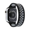 Apple Watch 38/40/41mm Ranneke Perforoitu Medium Harmaa