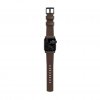 Apple Watch 40/38mm Ranneke Modern Strap Musta/Rustic Brown