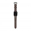 Apple Watch 40/38mm Ranneke Traditional Strap Musta/Rustic Brown