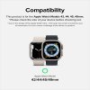 Apple Watch 42/44/45mm/Apple Watch Ultra Ranneke Sports Air Loop Musta