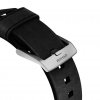 Apple Watch 42/44/45mm/Apple Watch Ultra Ranneke Modern Strap Hopea/Musta