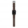 Apple Watch 42/44/45mm/Apple Watch Ultra Ranneke Modern Strap Musta/Rustic Brown
