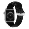 Apple Watch 42/44/45mm/Apple Watch Ultra Ranneke TradiTional Strap Hopea/Musta