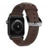 Apple Watch 42/44mm/Apple Watch Ultra Ranneke Traditional Strap Musta/Rustic Brown