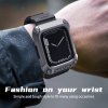 Apple Watch 44mm Ranneke DynaGuard Wristband Case Musta