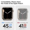 Apple Watch 45mm Kuori Rannekkeella Liquid Air Pro Musta