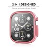 Apple Watch Ultra Kuori Full Cover Vaaleanpunainen