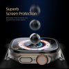 Apple Watch Ultra Näytönsuoja Alumiini Karkaistu lasi Musta