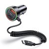 Autolaturi 60W Car Charger with Spring Cable