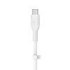 BOOST CHARGE USB-C to USB-C 2.0 Silicon 2M White