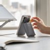 Korttipidike Stand Pocket Magnetic MagSafe Light Gray