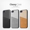 Classy Case iPhone 7/8/SE Korttitasku Alumiini Ruskea