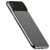 Comfortable Series Suojakuori till iPhone Xs TPU-materiaali-materiaali Musta