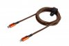 Xtreme USB-C to Lightning Kabel 1.5m Svart Orange