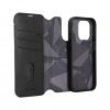 iPhone 15 Pro Kotelo Leather Detachable Wallet Musta
