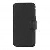 iPhone 15 Pro Max Kotelo Leather Detachable Wallet Musta