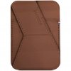 Korttipidike Leather MagSafe Card/Stand Sleeve Tan