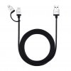 Kabel AluCable Duo USB-A/Micro-USB/Lightning 1.5m