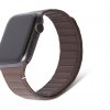 Apple Watch 42/44/45mm/Apple Watch Ultra Ranneke Leather Magnetic Traction Strap Lite Brown