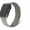 Apple Watch 42/44/45mm/Apple Watch Ultra Ranneke Silicone Magnetic Traction Strap Lite Olive