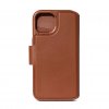 iPhone 15 Plus Kotelo Leather Detachable Wallet Tan