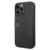 iPhone 14 Pro Max Kotelo Carbon Effect Metal Logo Musta