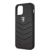 iPhone 12/iPhone 12 Pro Kuori Off Track Quilted Musta