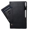 Suojakotelo till Samsung Galaxy Tab A 10.1 T580 T585 PU-nahka Korttitasku Musta