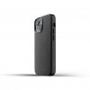 iPhone 13 Mini Kuori Full Leather Case Musta